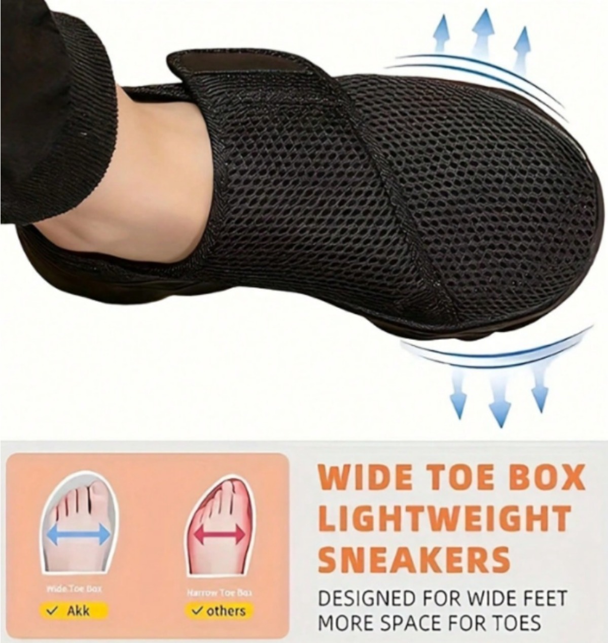 Sneaker Box - Nowe męskie przewiewne buty do chodzenia