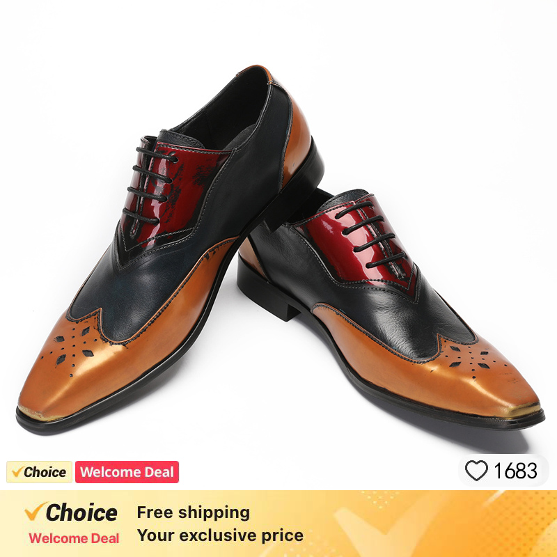 Luksusowe męskie buty OXFORD c – Leather Shoe Polish recenzja i cena